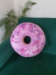 Poduszka Pączek Donut Malinowa Chmurka BIG